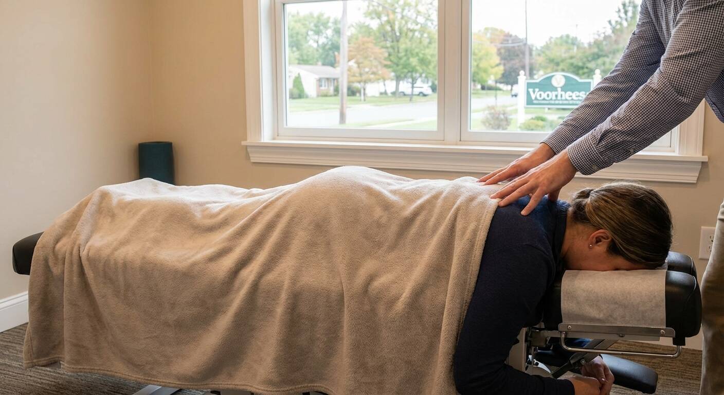 Chiropractic care in Voorhees can improve sleep quality by enhancing spinal alignment and relaxation.