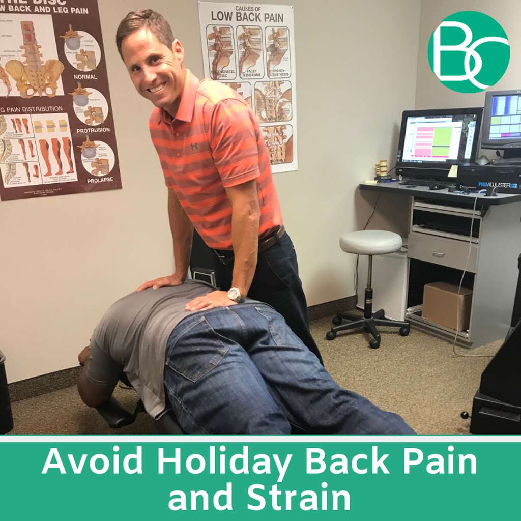 Avoid Holiday Back Pain and Strain